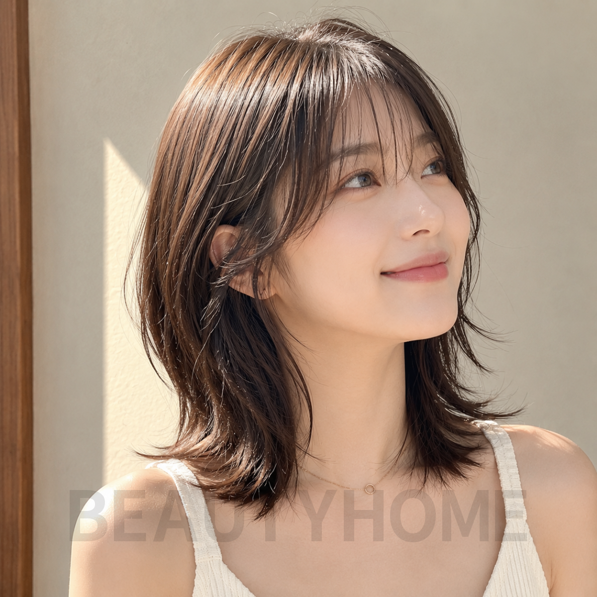 여자 중단발 허쉬컷