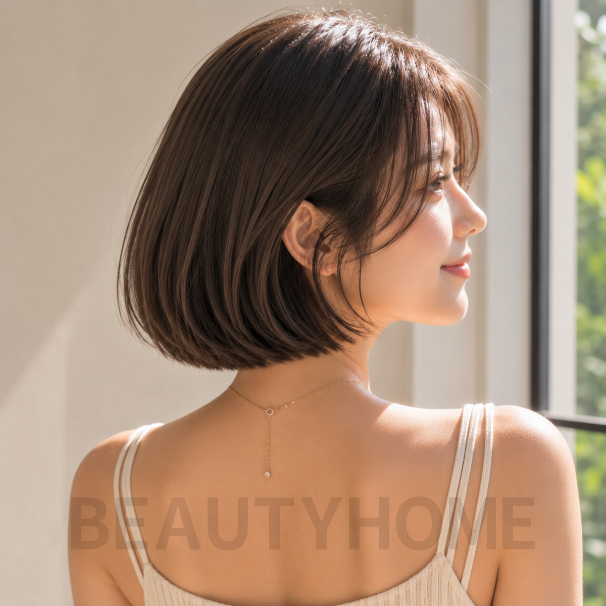 여자 스칸디 보브컷 익스펜시브 브루넷